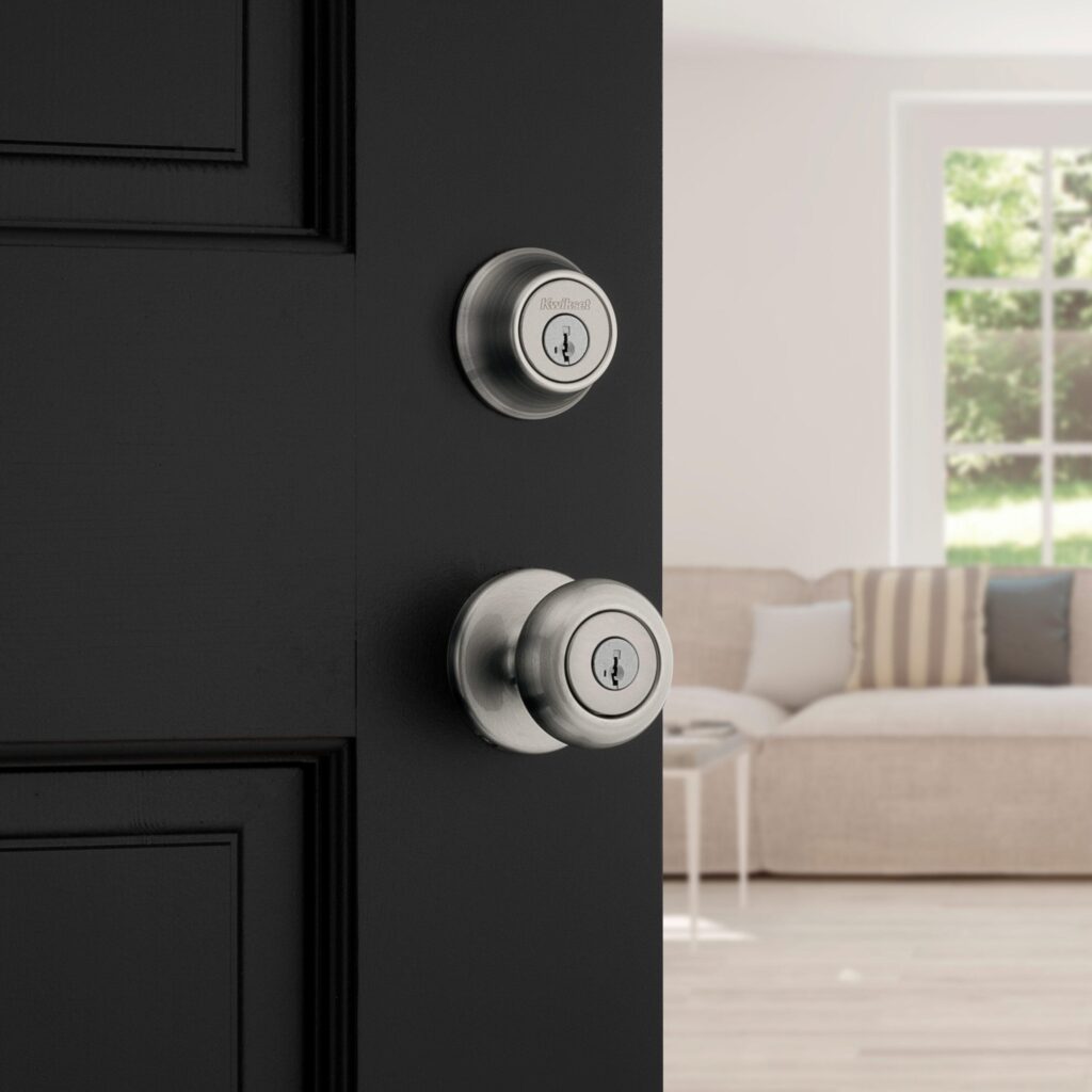 Cerradura de puerta de entrada con sistema